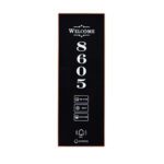 DS-358HR ORBITA Door Plate & DS-40 Touch Screen Switch