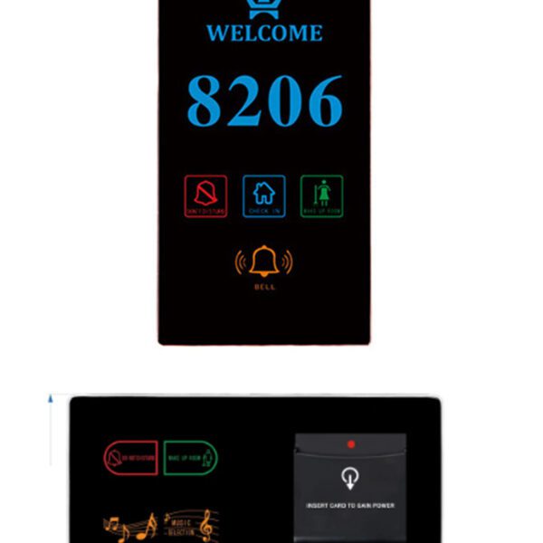 DS-258HR - ORBITA Hotel Door Plate & ESTD-01 Energy Saver